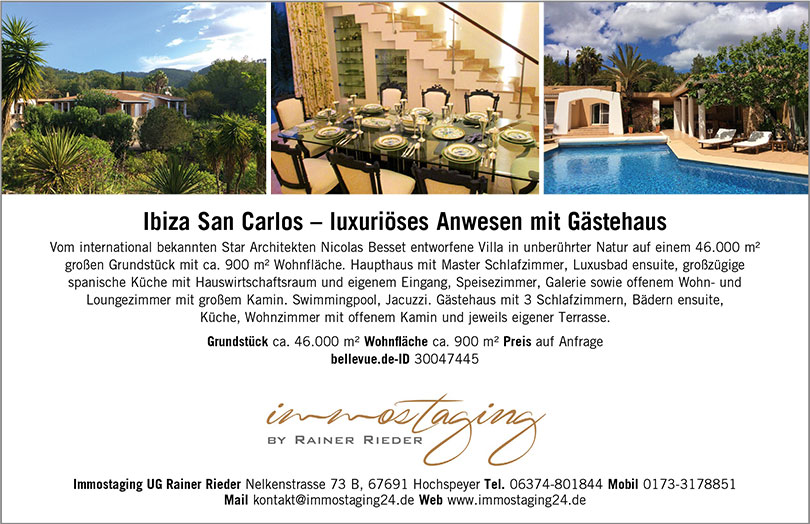 Ibiza San Carlos Luxuriöses Anwesen