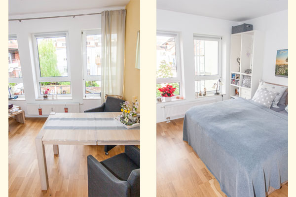 Wohnzimmer Schlafzimmer