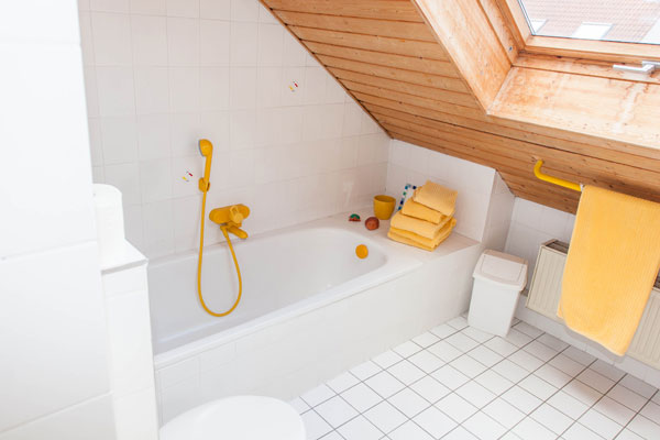 Dachgeschoss Wannen Bad